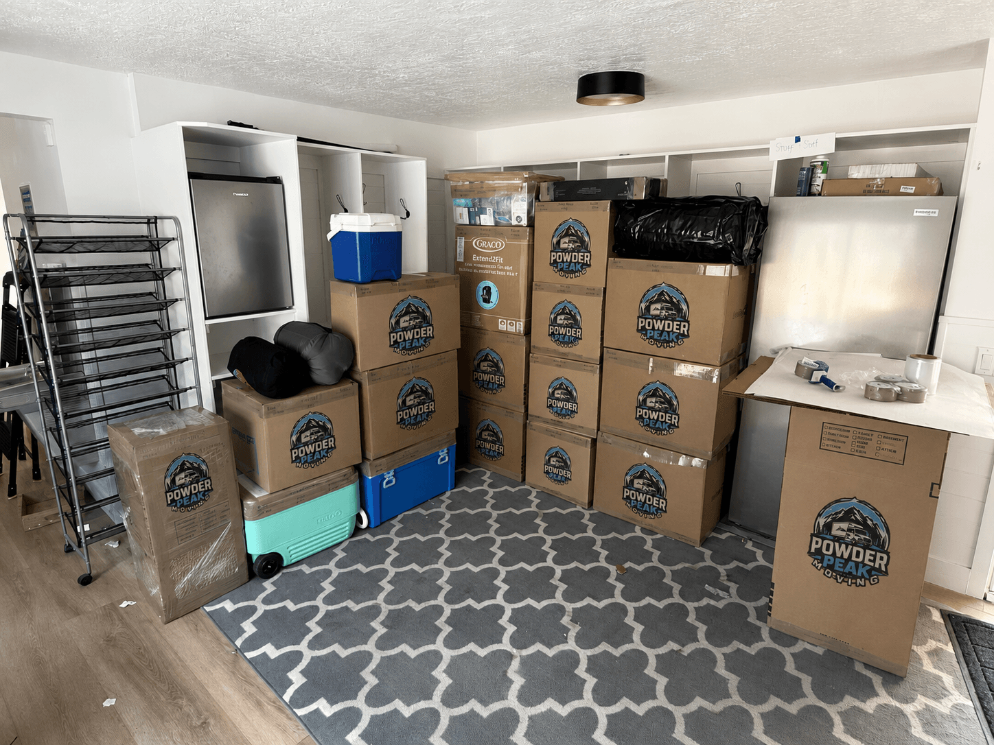 Powder Peak Moving labor service in action