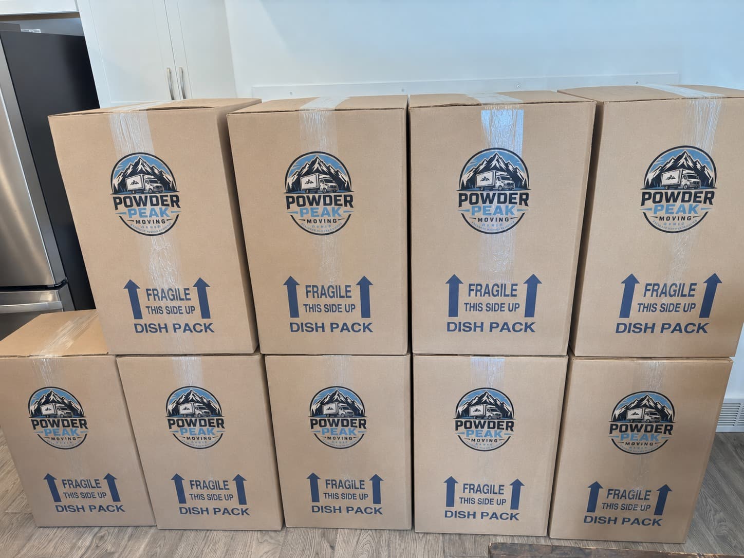 Utah family moving with Powder Peak Moving
