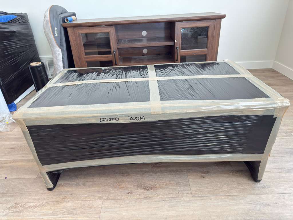 Coffee table protection after protection